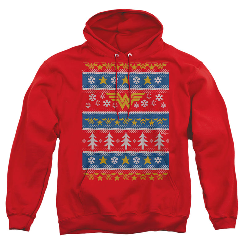 Hoodie featuring design named Wonder Woman - Christmas Sweater Style