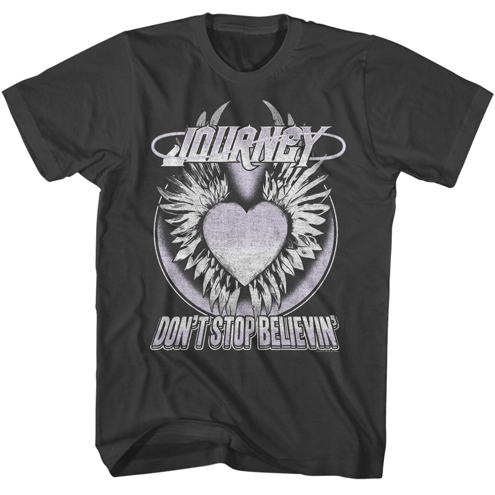 Débardeur Journey – Logo Scarabée Vintage « Don’t Stop Believin’ », Coupe Classique Manches Courtes - 10