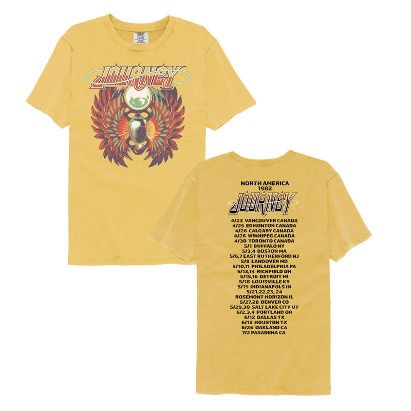 Journey - '82 Tour (Comfort Colors) (Front & Back)