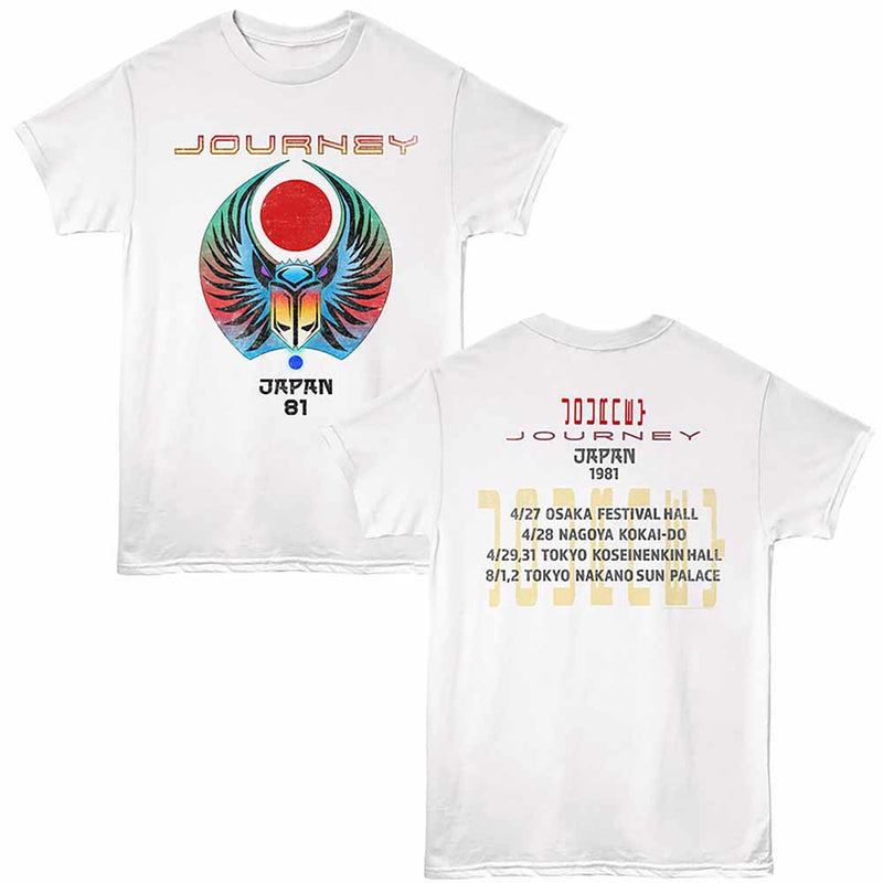 Journey - Japan '81 Tour (Front & Back)