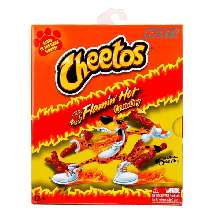 Cheetos 6 Inch Action Figure | Flamin' Hot GITD Chester Cheetah