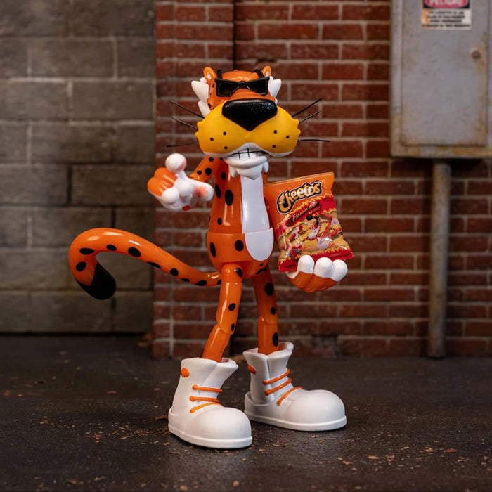 Cheetos 6 Inch Action Figure | Flamin' Hot GITD Chester Cheetah