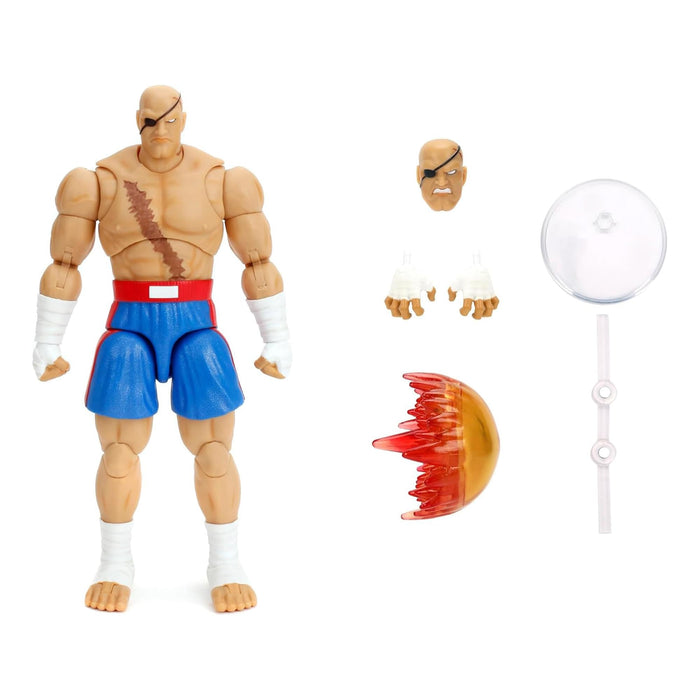 Street Fighter II Sagat 1:12 Scale Action Figure