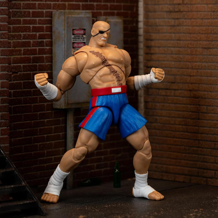 Street Fighter II Sagat 1:12 Scale Action Figure