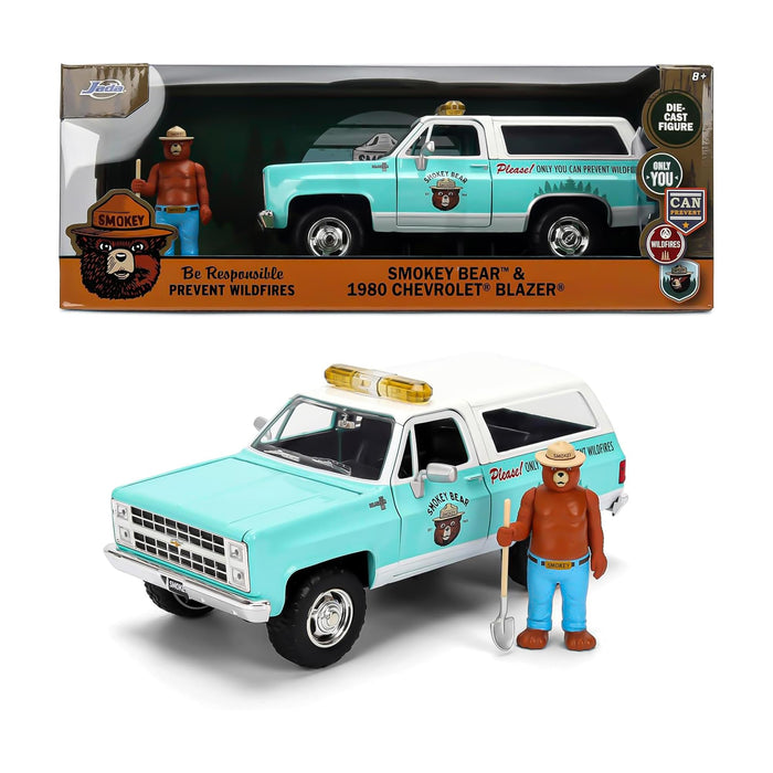 Smokey Bear 1:24 HWR '80 Chevy Blazer w/ Smokey Bear