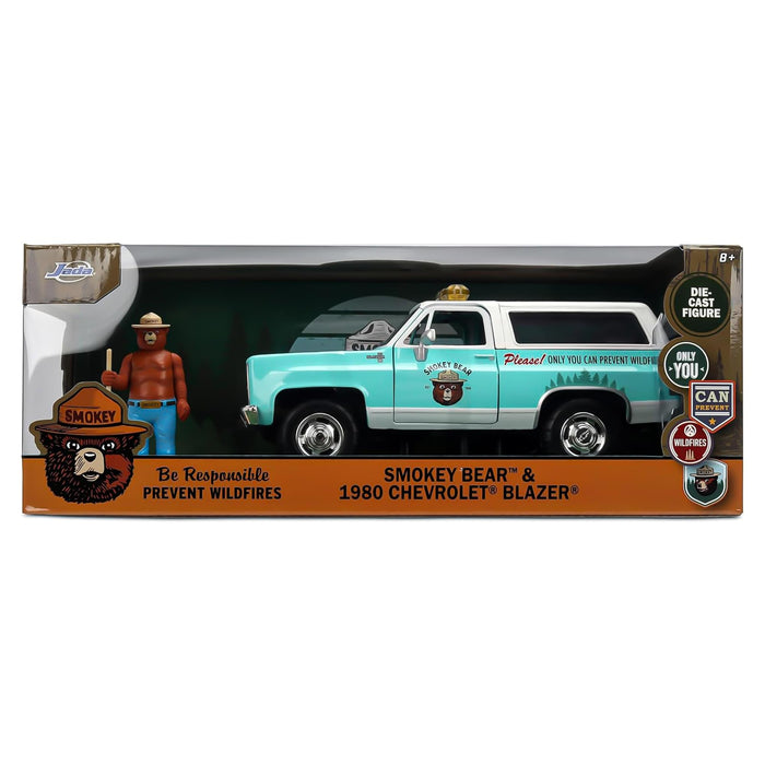 Smokey Bear 1:24 HWR '80 Chevy Blazer w/ Smokey Bear