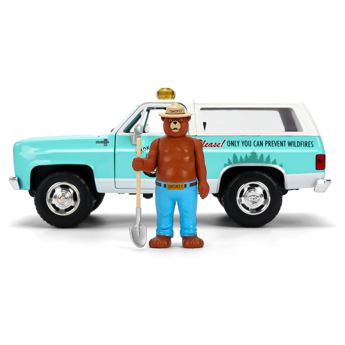 Smokey Bear 1:24 HWR '80 Chevy Blazer w/ Smokey Bear