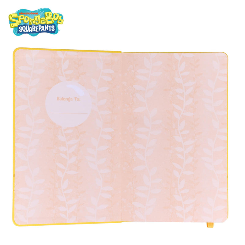 Nickelodeon SpongeBob SquarePants 80-Page Vegan Leather Notebook | 5 x 8 Inches product image 2 of 9
