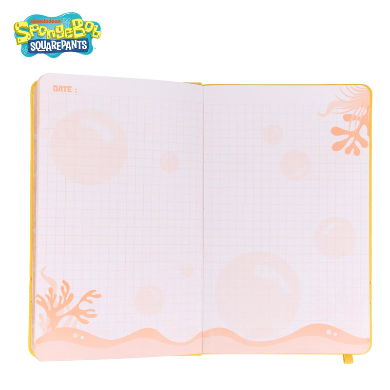 Nickelodeon SpongeBob SquarePants 80-Page Vegan Leather Notebook | 5 x 8 Inches product image 3 of 9