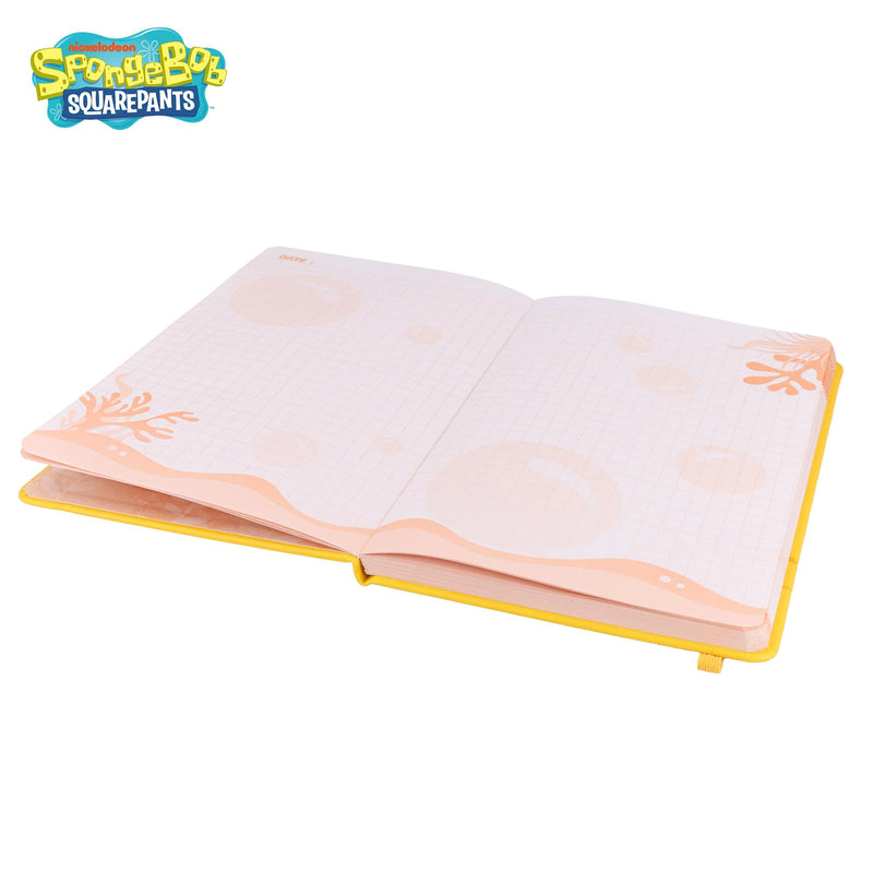 Nickelodeon SpongeBob SquarePants 80-Page Vegan Leather Notebook | 5 x 8 Inches product image 4 of 9