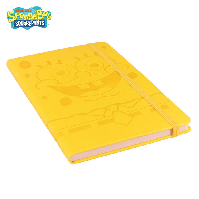 Nickelodeon SpongeBob SquarePants 80-Page Vegan Leather Notebook | 5 x 8 Inches