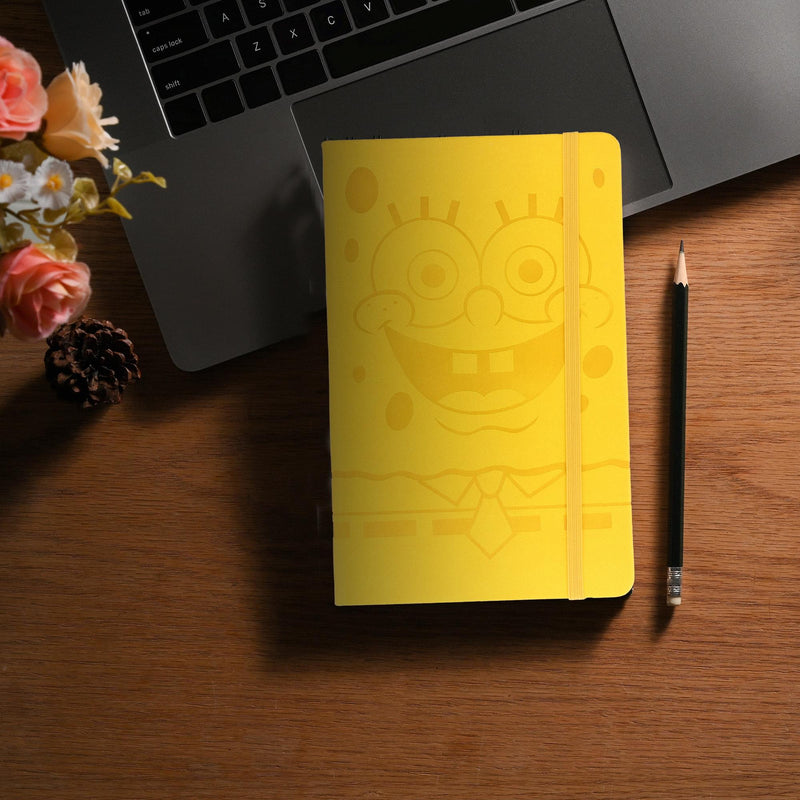 Nickelodeon SpongeBob SquarePants 80-Page Vegan Leather Notebook | 5 x 8 Inches product image 9 of 9