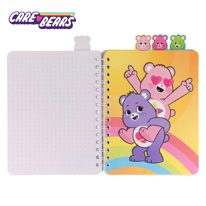 Care Bears: Unlock The Magic "Care-A-Lot Club" 4-Tab Spiral Notebook