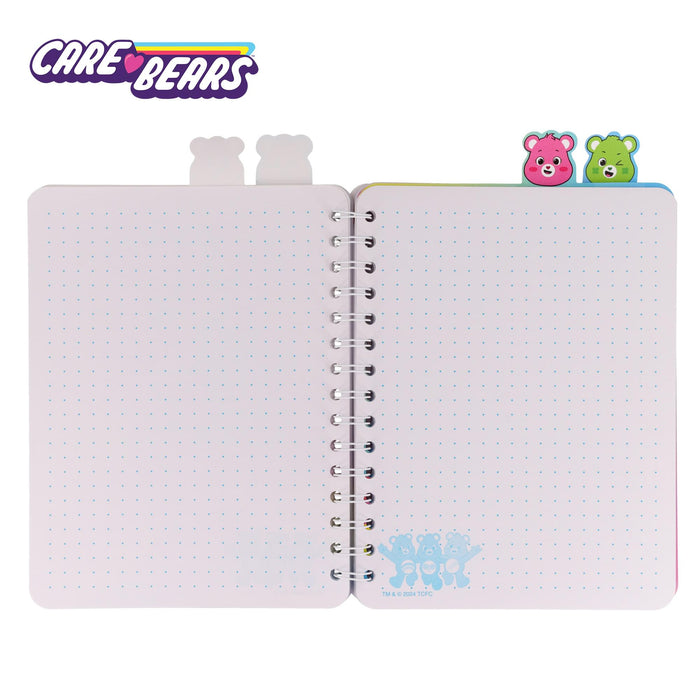 Care Bears: Unlock The Magic "Care-A-Lot Club" 4-Tab Spiral Notebook