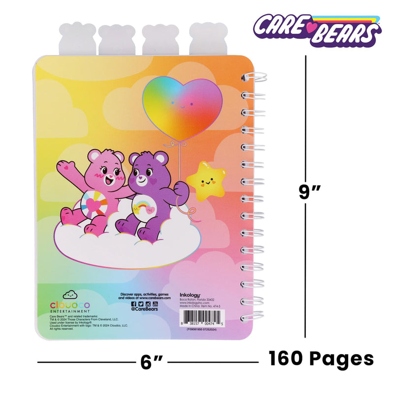 Care Bears: Unlock The Magic "Care-A-Lot Club" 4-Tab Spiral Notebook product image 7 of 9
