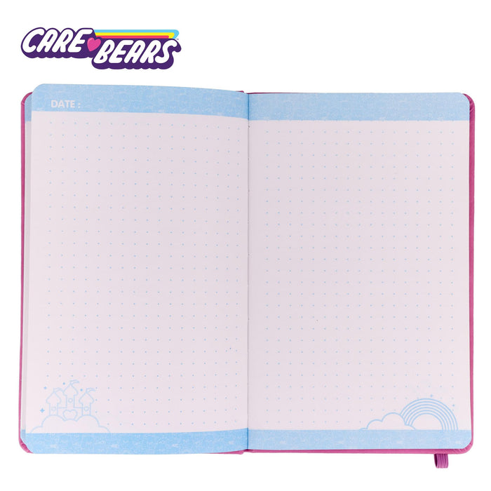 Care Bears 80-Page Vegan Leather Notebook | 5 x 8 Inches