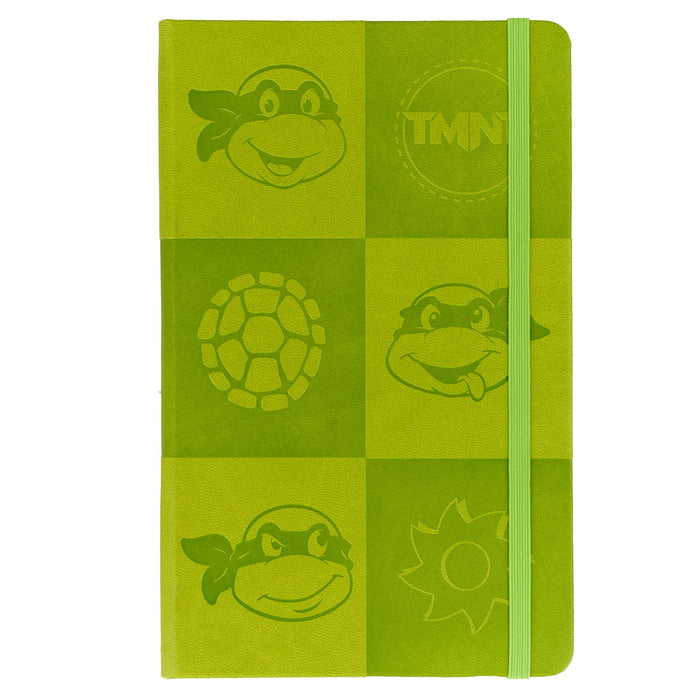 Teenage Mutant Ninja Turtles - 80-Page Vegan Leather Notebook | 5 x 8 Inches