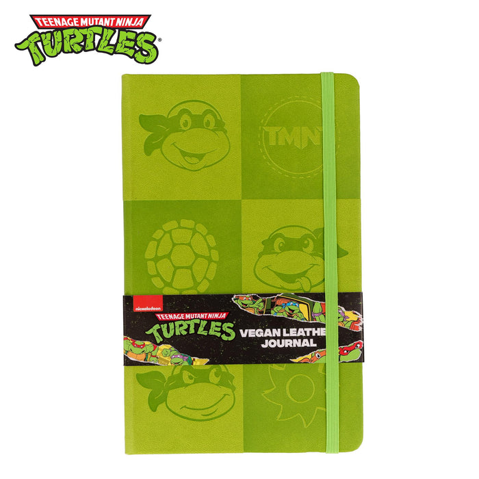 Teenage Mutant Ninja Turtles - 80-Page Vegan Leather Notebook | 5 x 8 Inches