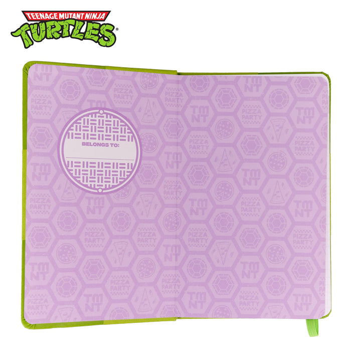 Teenage Mutant Ninja Turtles - 80-Page Vegan Leather Notebook | 5 x 8 Inches
