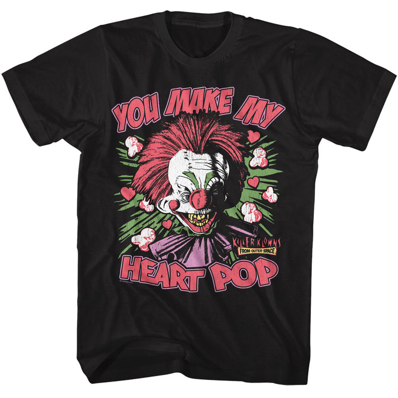 T-Shirt featuring design named Killer Klowns From Outer Space - Heart Pop