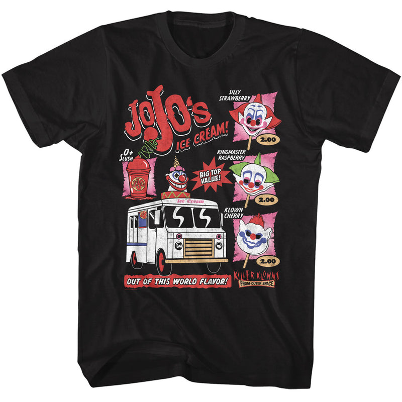 T-Shirt featuring design named Killer Klowns From Outer Space - Jojo's Ice Cream