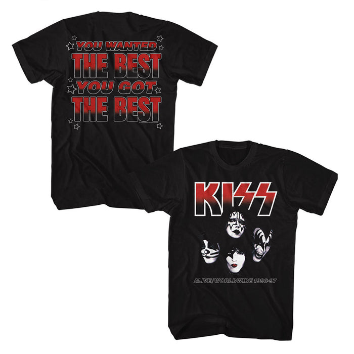 KISS - You Wanted the Best (Front & Back)