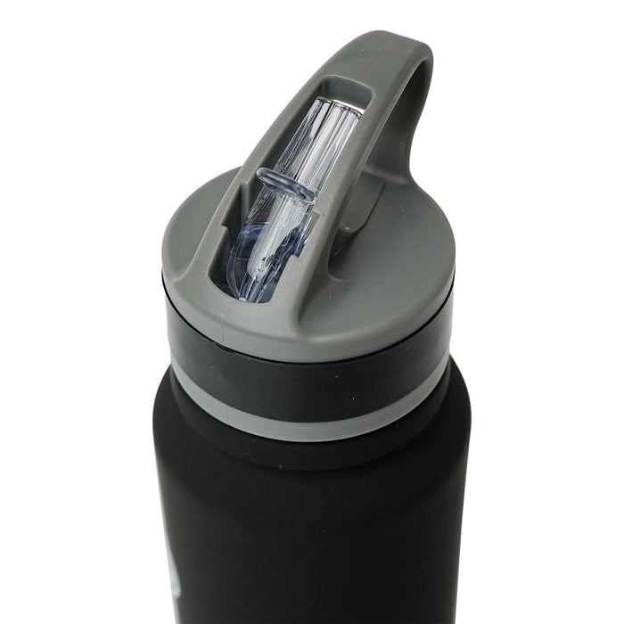 Baltimore Ravens Logo 25-Ounce Stainless Steel Flip-Top NFL Water Bottle