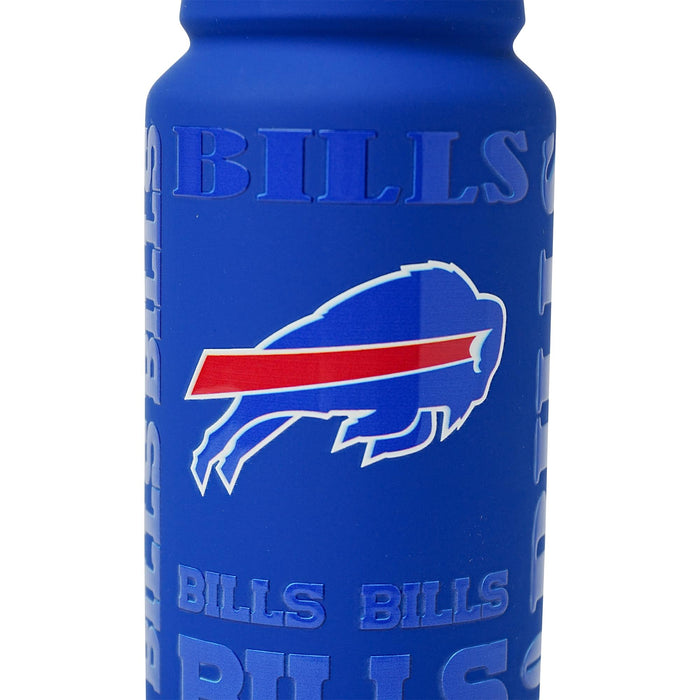 Buffalo Bills Replay 25-Ounce Stainless Steel Flip-Top NFL Water Bottle