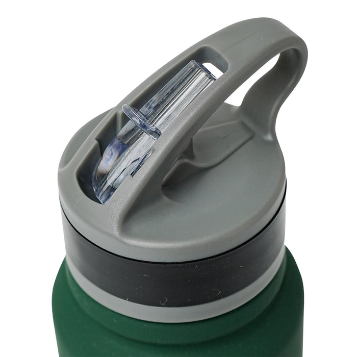 Green Bay Packers Gameday 25-Ounce Stainless Steel Flip-Top NFL Water Bottle