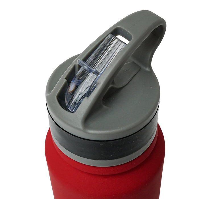 Kansas City Chiefs FIT 25-Ounce Stainless Steel Flip-Top NFL Water Bottle