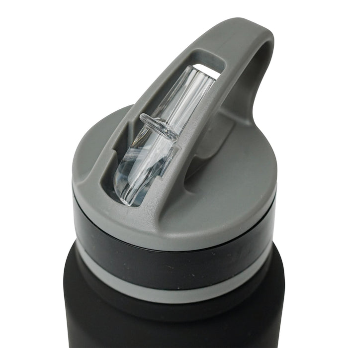 Philadelphia Eagles Black 25-Ounce Stainless Steel Flip-Top NFL Water Bottle