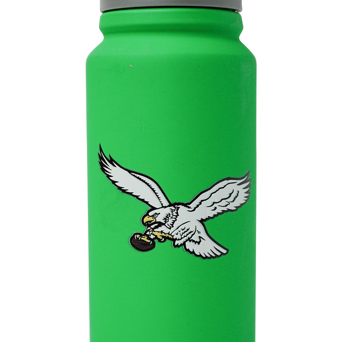 Philadelphia Eagles Logo 25-Ounce Stainless Steel Flip-Top NFL Water Bottle