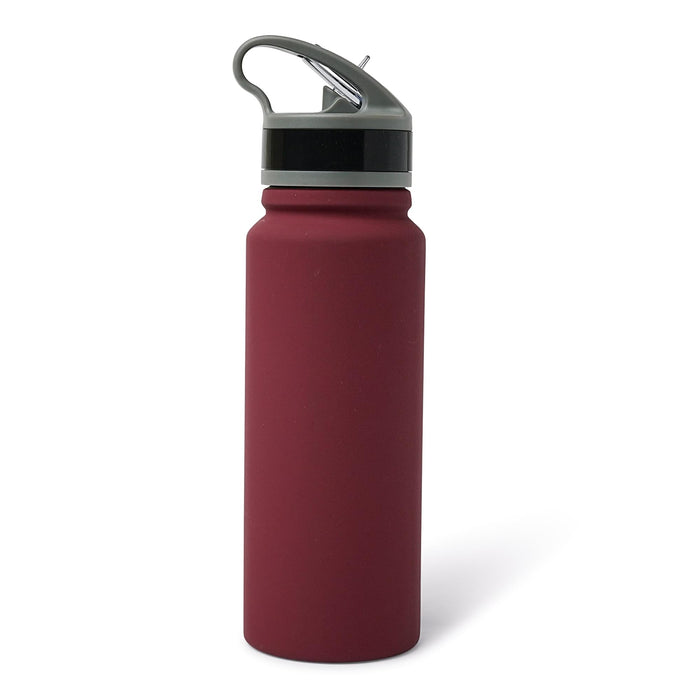 Washington Commanders Logo 25-Ounce Stainless Steel Flip-Top NFL Water Bottle