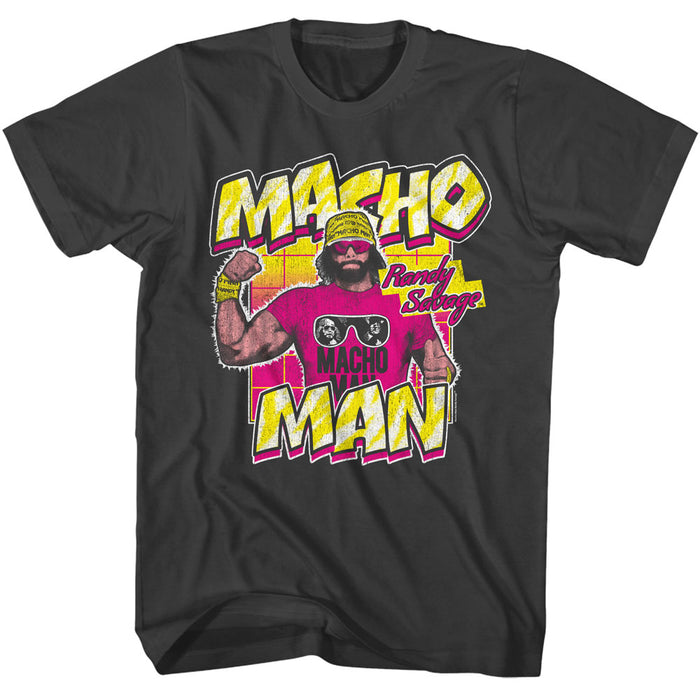 Macho Man Randy Savage - Flex and Gradient