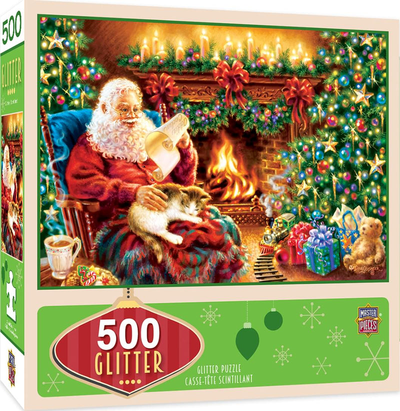 Christmas Dreams 500 Piece Glitter Jigsaw Puzzle product image 1 of 6