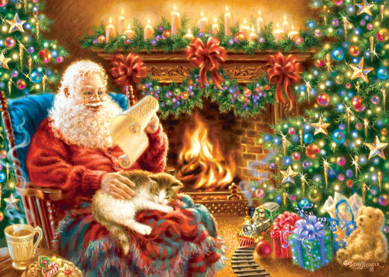 Christmas Dreams 500 Piece Glitter Jigsaw Puzzle product image 2 of 6