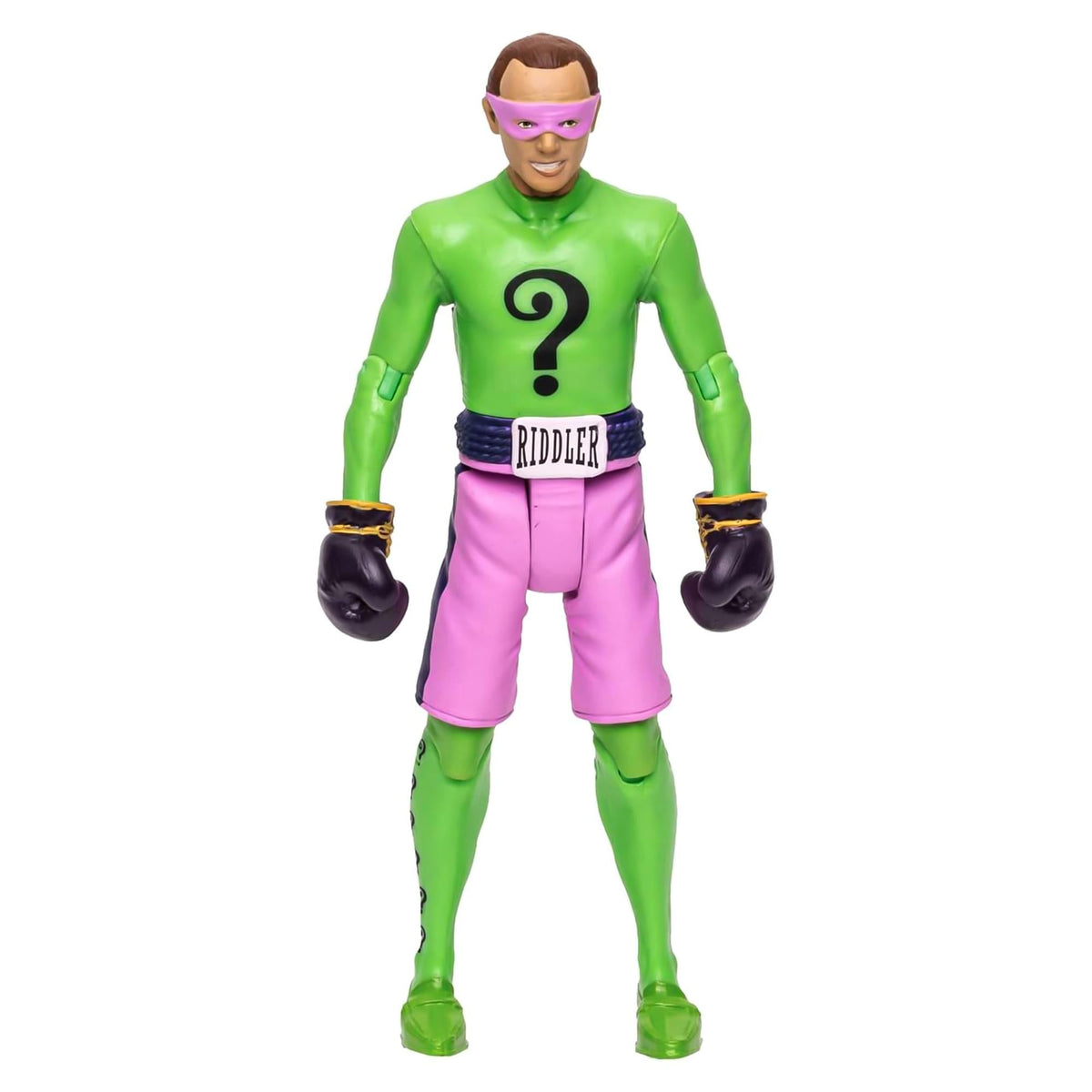 未開封品(ブリスター)The Riddler Boxing Var. フィギュア DC Batman 1966 5 Inch Figure | Riddler Boxing — MeTV Mall