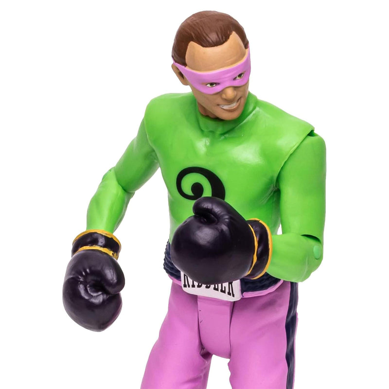DC Batman 1966 TV Series 5 Inch Action Figure | Riddler Boxing product image 3 of 9