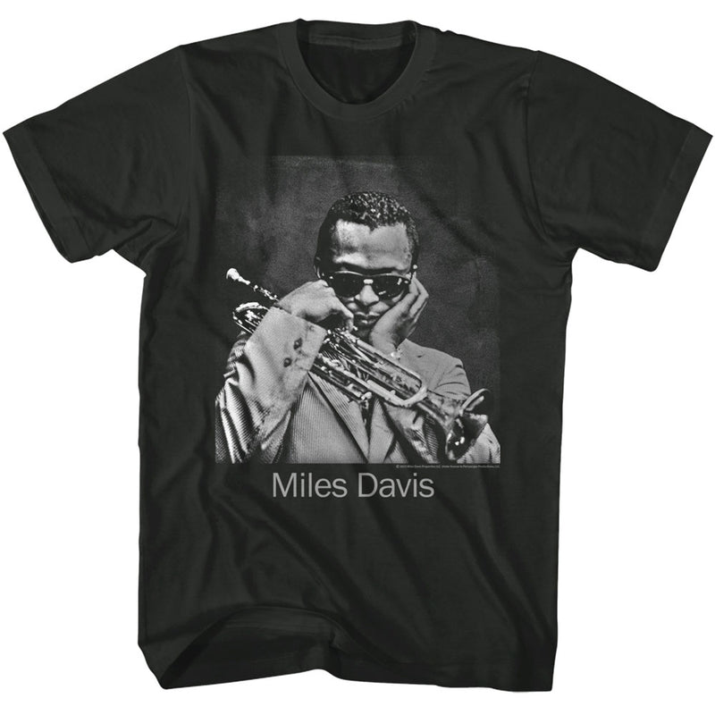 Miles Davis - Round About Midnight (Black & White Photo)