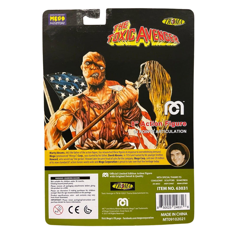 The Toxic Avenger Mego 8 Inch Action Figure product image 5 of 5