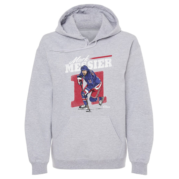 Mark Messier New York R Retro WHT