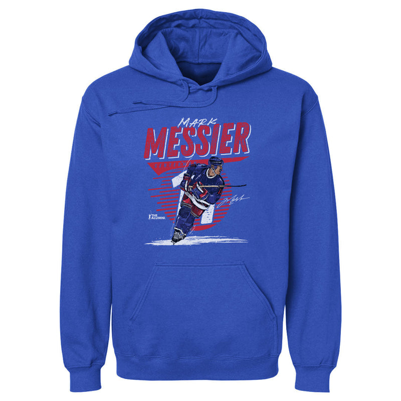 Hoodie featuring design named Mark Messier New York R Comet WHT, product image 2 of 2