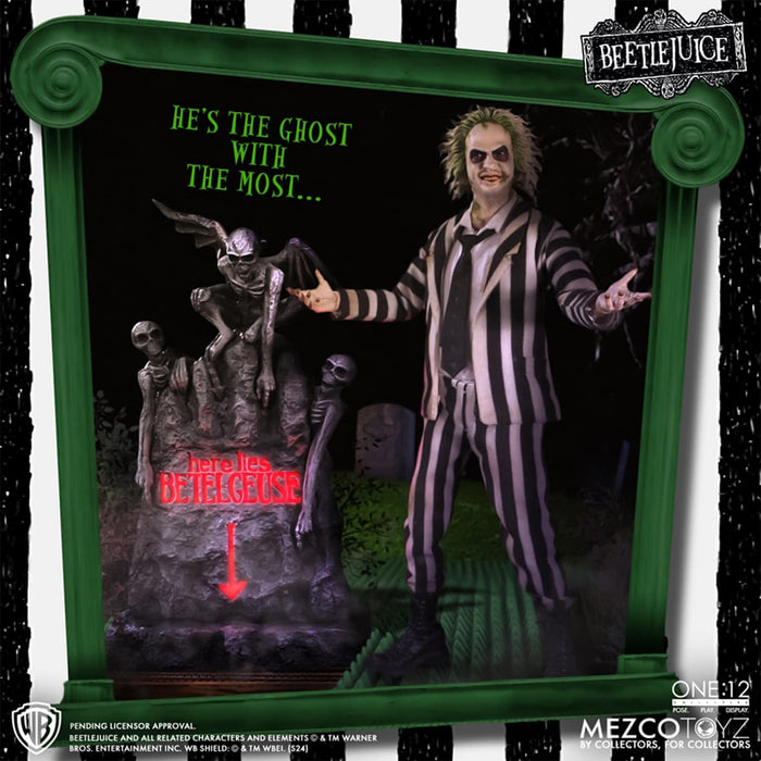 Beetlejuice - One:12 Collective Action Figure | Deluxe Edition