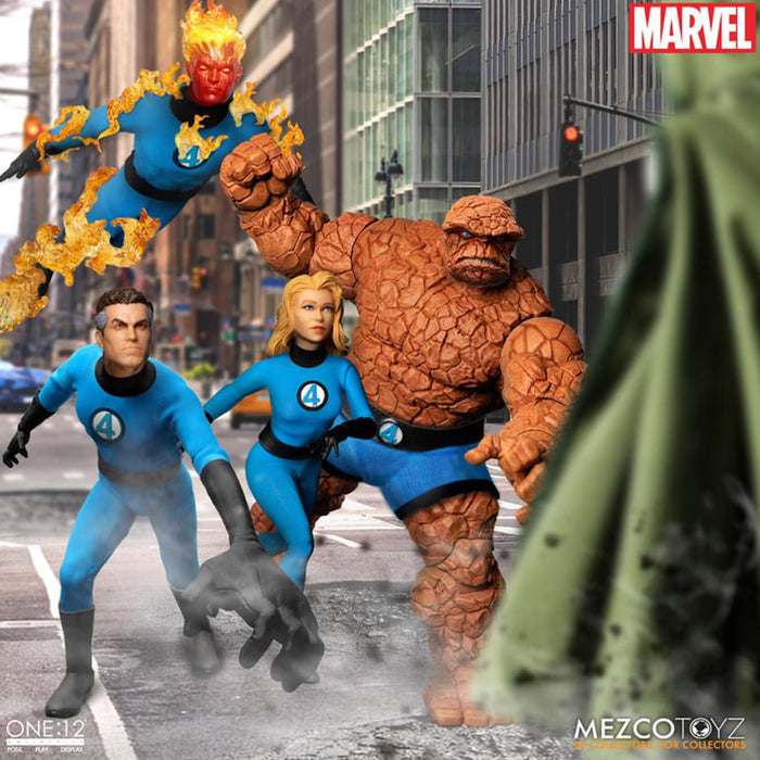 Marvel Fantastic Four Deluxe One:12 Collective Steel Boxed Set