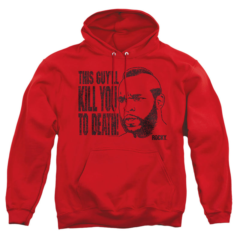Hoodie featuring design named Rocky - Kill You to Death