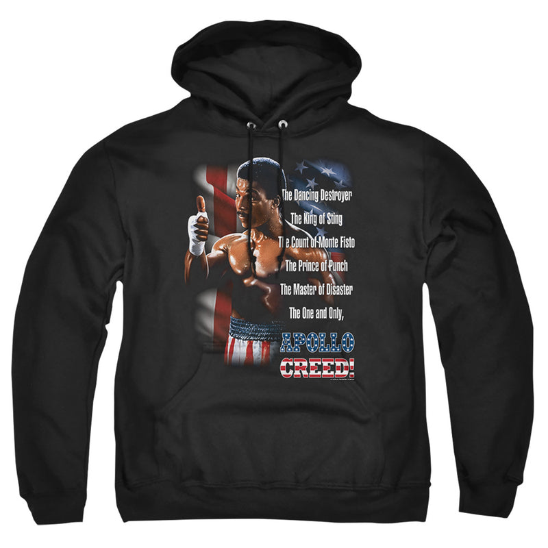 Hoodie featuring design named Rocky - The One and Only