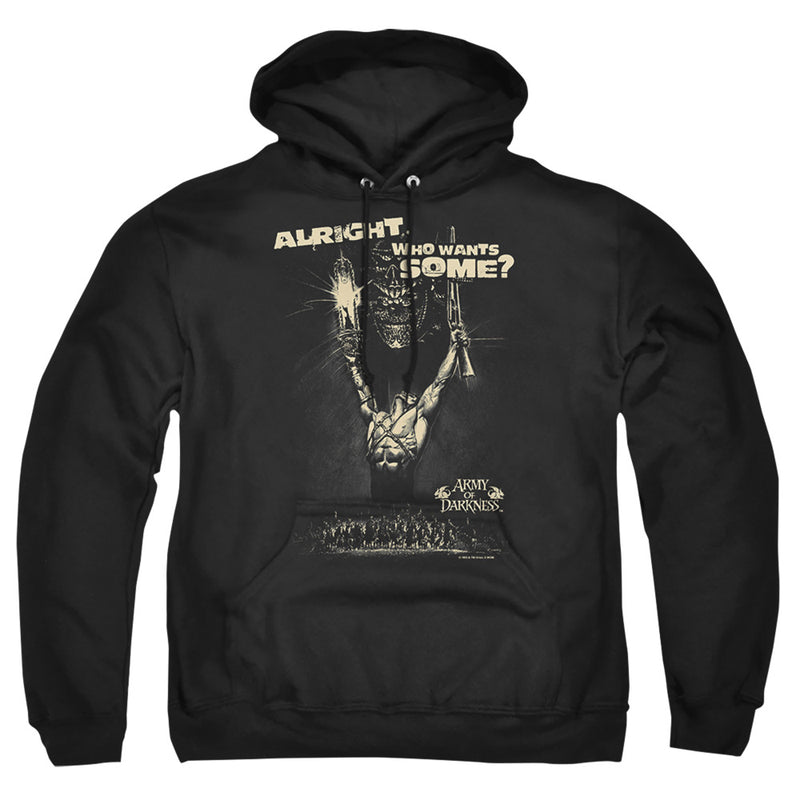 Hoodie featuring design named Army of Darkness - Who Wants Some?