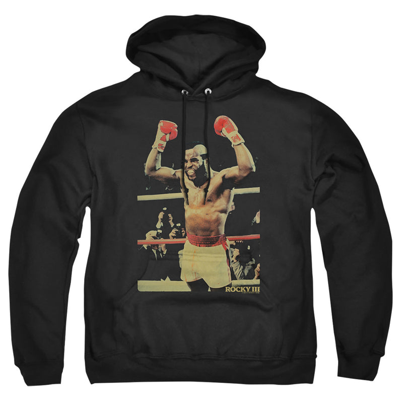 Hoodie featuring design named Rocky - Clubber Hands Up