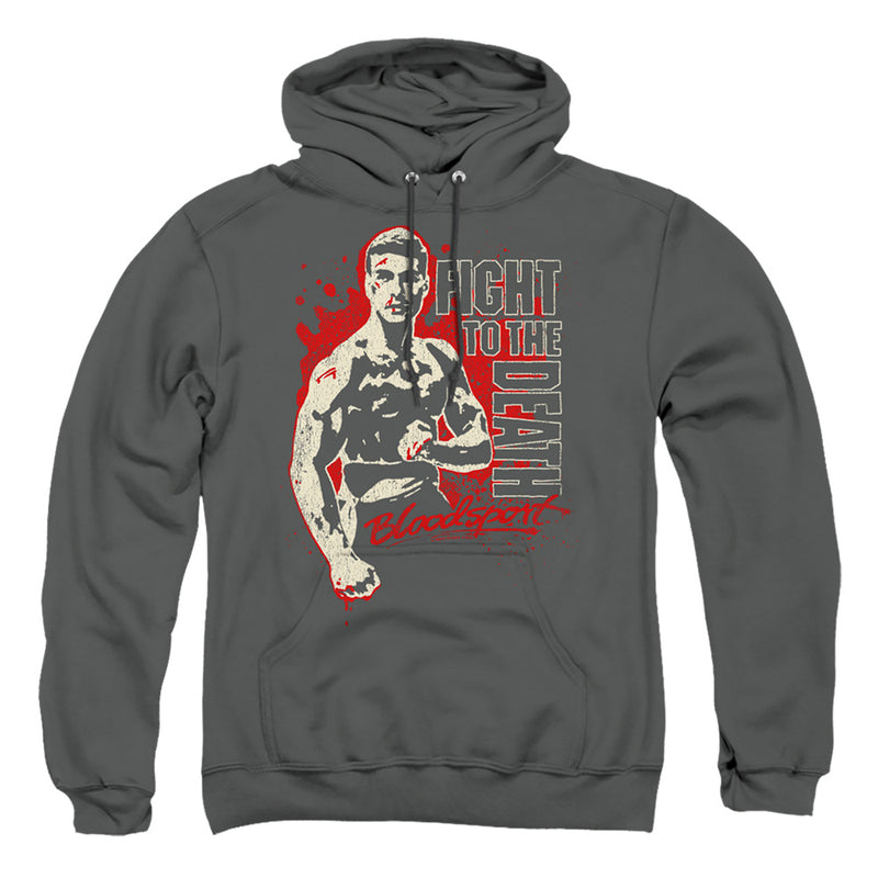 Hoodie featuring design named Bloodsport - To the Death