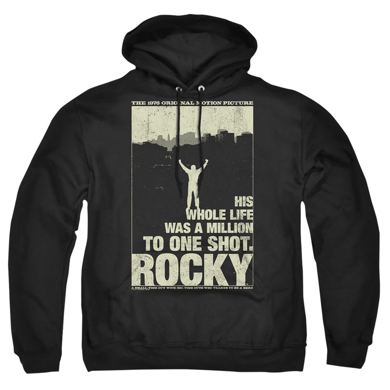 Hoodie featuring design named Rocky - Silhouette